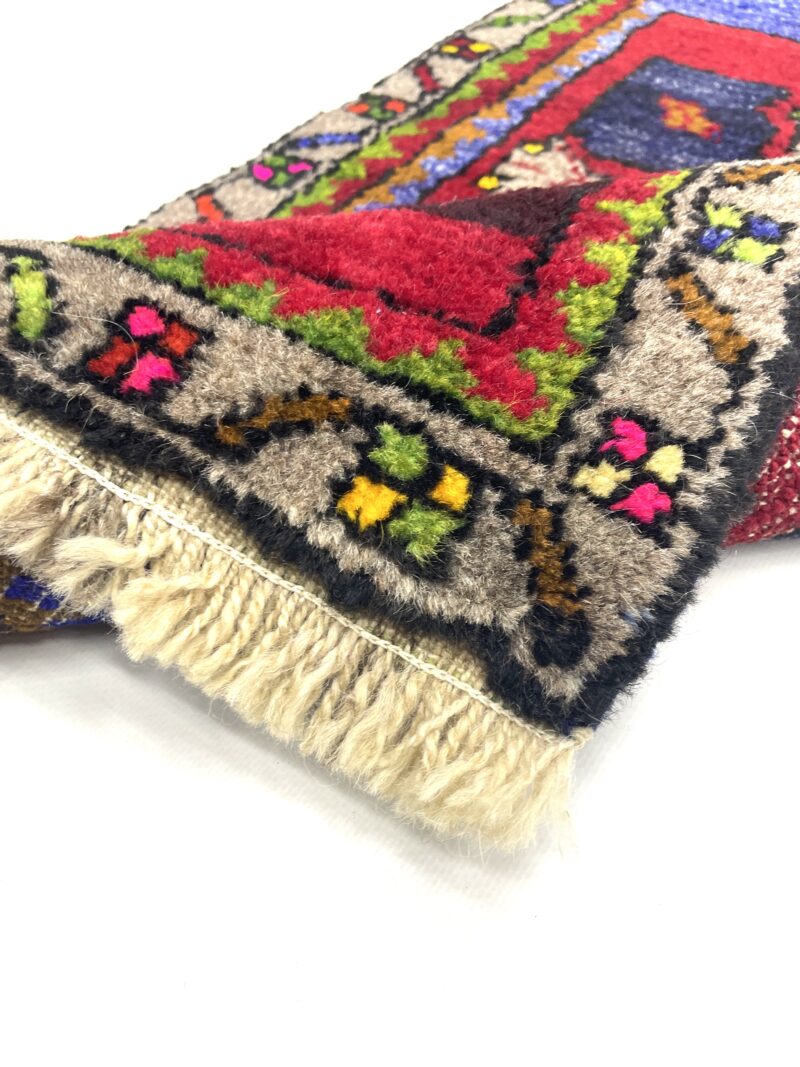 Vintage Anatolian Small Rug 43 cm x 55 cm (1'4" x 2'8" FT) - Y010018