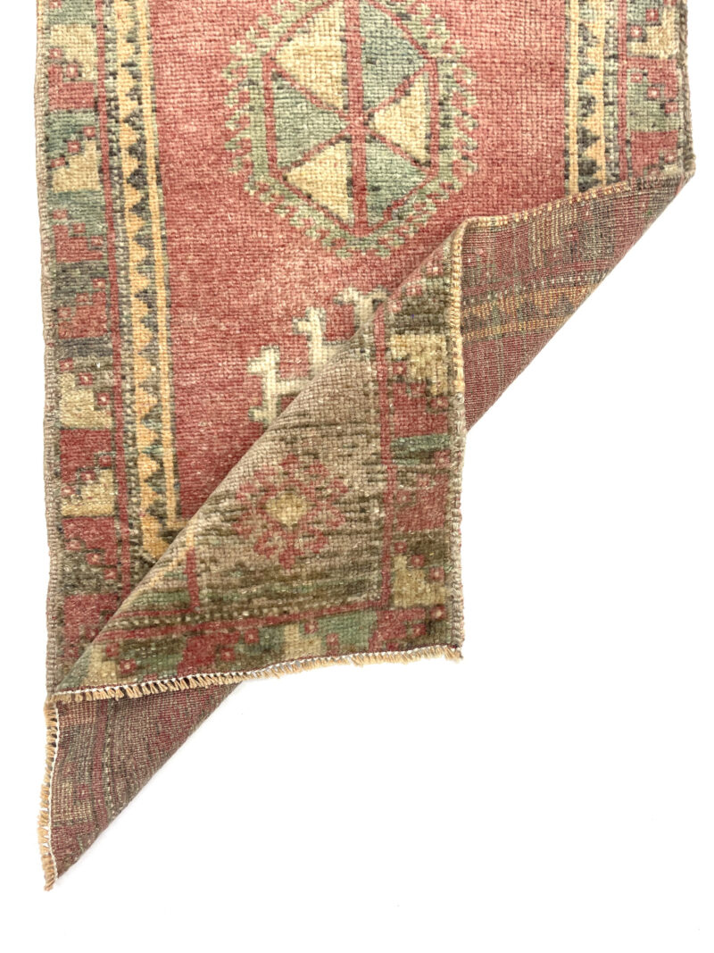 vintage-anatolian-small-rug-46-cm-x-112-cm-y010023-1 Vintage Anatolian Small Rug 46 cm x 112 cm (1'5" x 3'65" FT) - Y010023