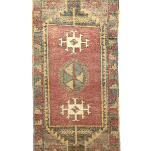 vintage-anatolian-small-rug-46-cm-x-112-cm-y010023 Vintage Anatolian Small Rug 46 cm x 112 cm (1'5" x 3'65" FT) - Y010023