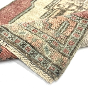 vintage-anatolian-small-rug-48-cm-x-117-cm-y010022-2 Vintage Anatolian Small Rug 48 cm x 117 cm (1'6" x 3'84" FT) - Y010022