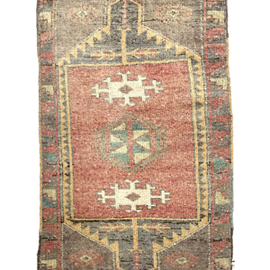 vintage-anatolian-small-rug-50-cm-x-108-cm-y010024 Vintage Anatolian Small Rug 50 cm x 108 cm (1'64" x 3'54" FT) - Y010024