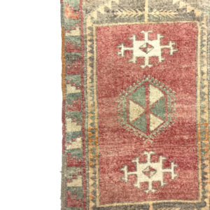 vintage-anatolian-small-rug-50-cm-x-112-cm-y010027-1 Vintage Anatolian Small Rug 50 cm x 112 cm (1'7" x 3'7" FT) - Y010027
