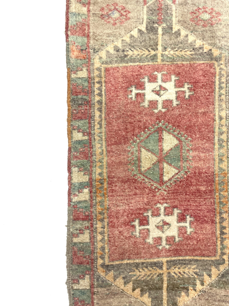 vintage-anatolian-small-rug-50-cm-x-112-cm-y010027-1 Vintage Anatolian Small Rug 50 cm x 112 cm (1'7" x 3'7" FT) - Y010027