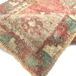 vintage-anatolian-small-rug-50-cm-x-112-cm-y010027-2 Vintage Anatolian Small Rug 50 cm x 112 cm (1'7" x 3'7" FT) - Y010027