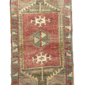 vintage-anatolian-small-rug-50-cm-x-112-cm-y010027 Vintage Anatolian Small Rug 50 cm x 112 cm (1'7" x 3'7" FT) - Y010027