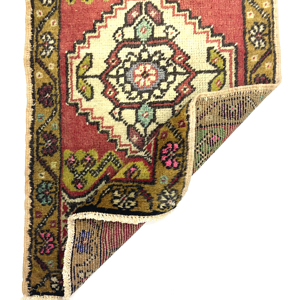 Vintage Anatolian Small Rug 50 cm x 97 cm (1'6" x 3'1" FT) - Y010016