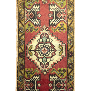 Vintage Anatolian Small Rug 50 cm x 97 cm (1'6" x 3'1" FT) - Y010016