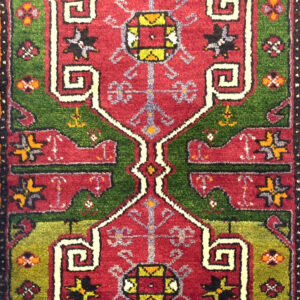 vintage-anatolian-small-rug-53-cm-x-104-cm-y010015-1 Vintage Anatolian Small Rug 53 cm x 104 cm (1'7" x 3'4" FT) - Y010015