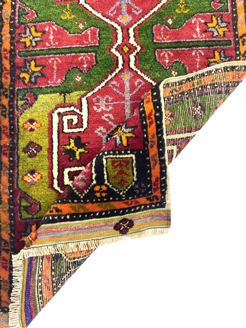 vintage-anatolian-small-rug-53-cm-x-104-cm-y010015-2 Vintage Anatolian Small Rug 53 cm x 104 cm (1'7" x 3'4" FT) - Y010015