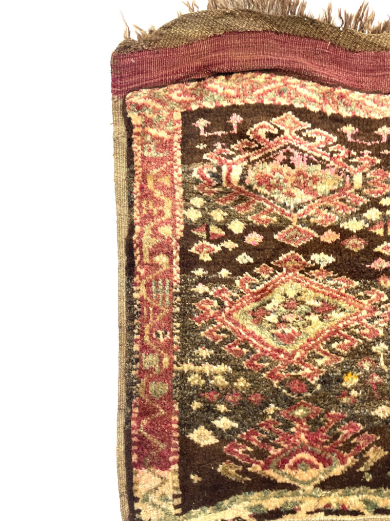 vintage-anatolian-small-rug-54-cm-x-65-cm-y010017-1 Vintage Anatolian Small Rug 54 cm x 65 cm (1'8" x 2'1" FT) - Y010017