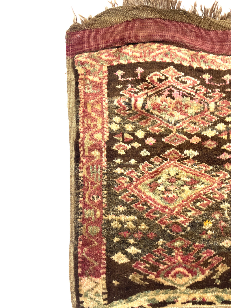Vintage Anatolian Small Rug 54 cm x 65 cm (1'8" x 2'1" FT) - Y010017
