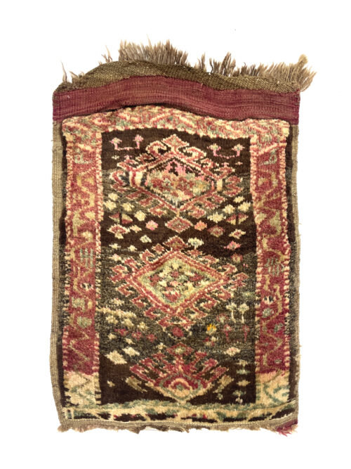 vintage-anatolian-small-rug-54-cm-x-65-cm-y010017 Vintage Anatolian Small Rug 54 cm x 65 cm (1'8" x 2'1" FT) - Y010017