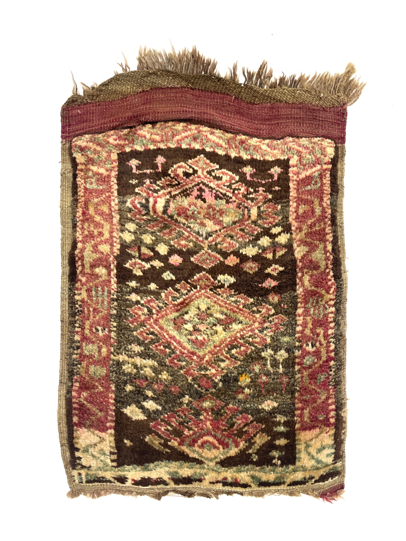 Vintage Anatolian Small Rug 54 cm x 65 cm (1'8" x 2'1" FT) - Y010017