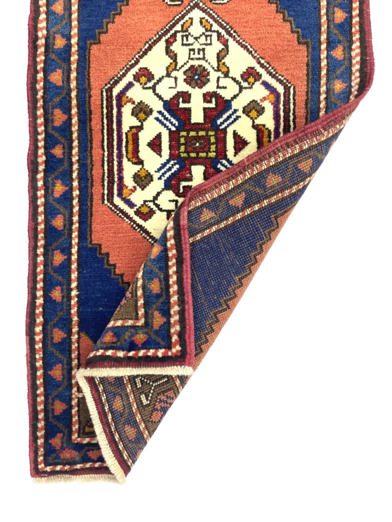 vintage-anatolian-small-rug-57-cm-x-108-cm-y010021-1 Vintage Anatolian Small Rug 57 cm x 108 cm (1'9" x 3'54" FT) - Y010021