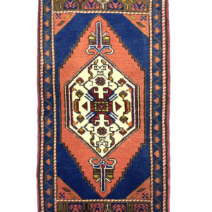 vintage-anatolian-small-rug-57-cm-x-108-cm-y010021 Vintage Hand-Knotted Small Turkish Rug 48 cm x 76 cm (1'5" FT X 2'5” FT) - Y010062