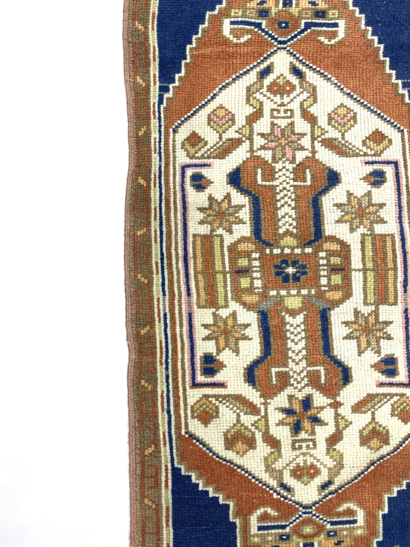 vintage-anatolian-small-rug-58-cm-x-126-cm-y010025-1 Vintage Anatolian Small Rug 58 cm x 126 cm (1'9" x 4'23" FT) - Y010025