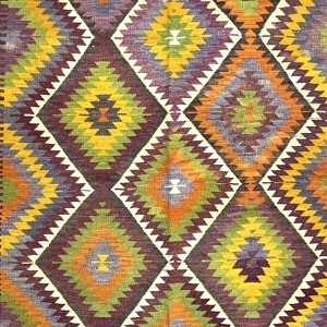 vintage-barak-kilim-rug-123-cm-x-180-cm-0020010-1 Vintage Barak Kilim Rug 123 cm x 180 cm (4’ X 5’9” FT) - 0020010