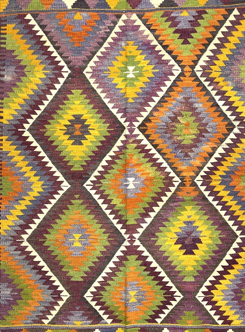 vintage-barak-kilim-rug-123-cm-x-180-cm-0020010-1 Vintage Barak Kilim Rug 123 cm x 180 cm (4’ X 5’9” FT) - 0020010