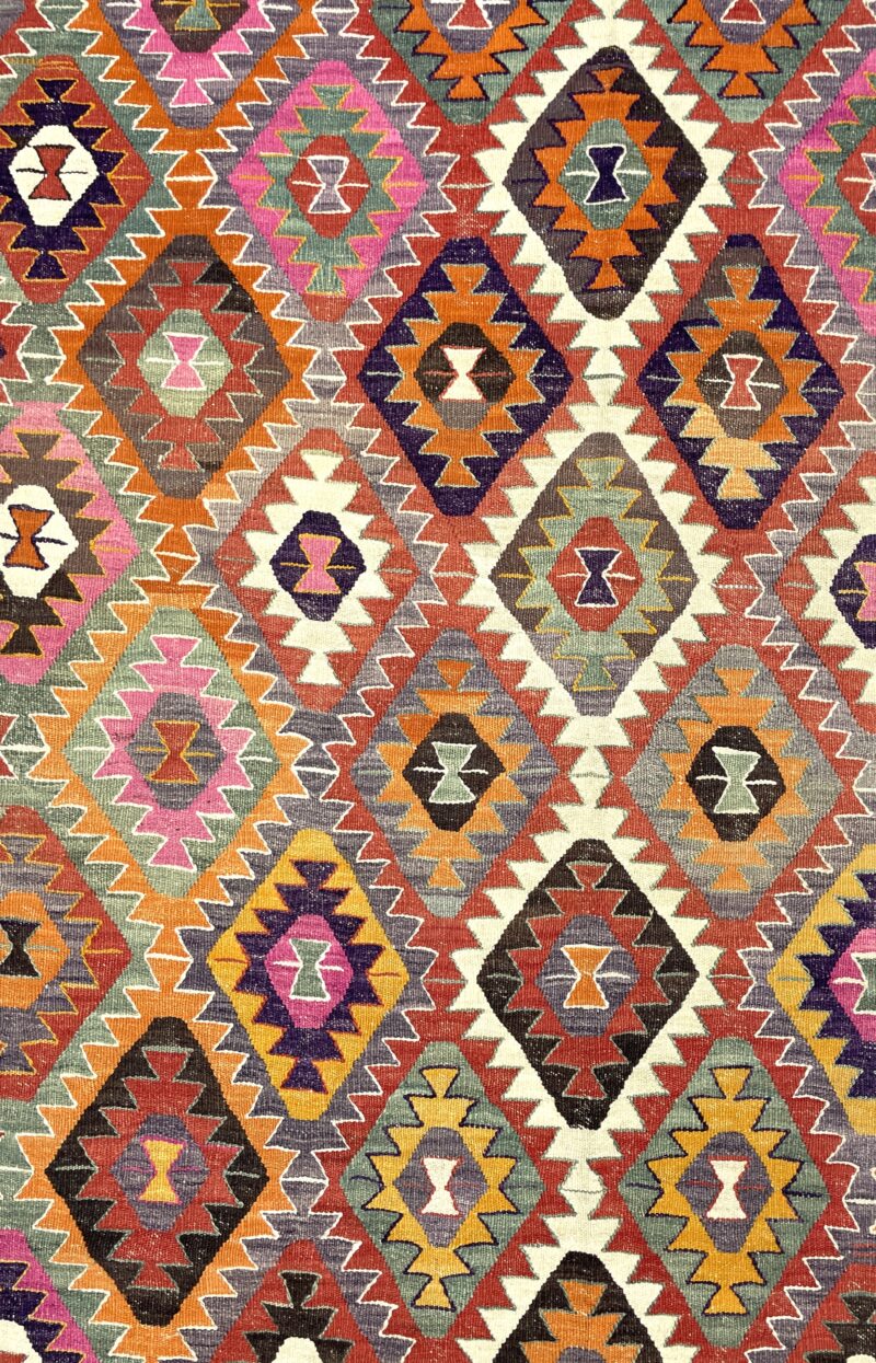 Vintage Barak Kilim Rug 155 cm x 271 cm (5 X 9 FT) - 0030001