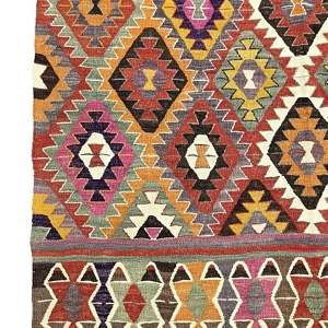 vintage-barak-kilim-rug-155-cm-x-271-cm-0030001-7 Vintage Barak Kilim Rug 155 cm x 271 cm (5 X 9 FT) - 0030001