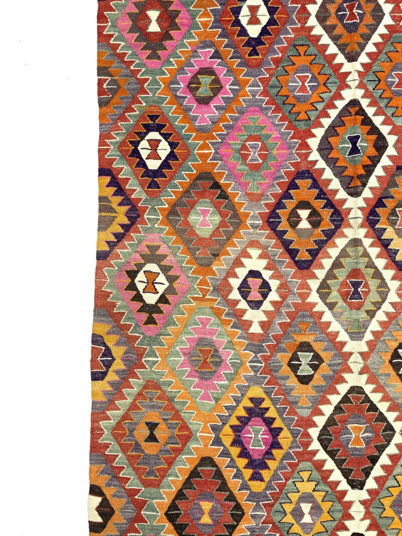 Vintage Barak Kilim Rug 155 cm x 271 cm (5 X 9 FT) - 0030001
