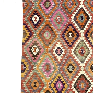 vintage-barak-kilim-rug-155-cm-x-271-cm-0030001-8 Vintage Barak Kilim Rug 155 cm x 271 cm (5 X 9 FT) - 0030001