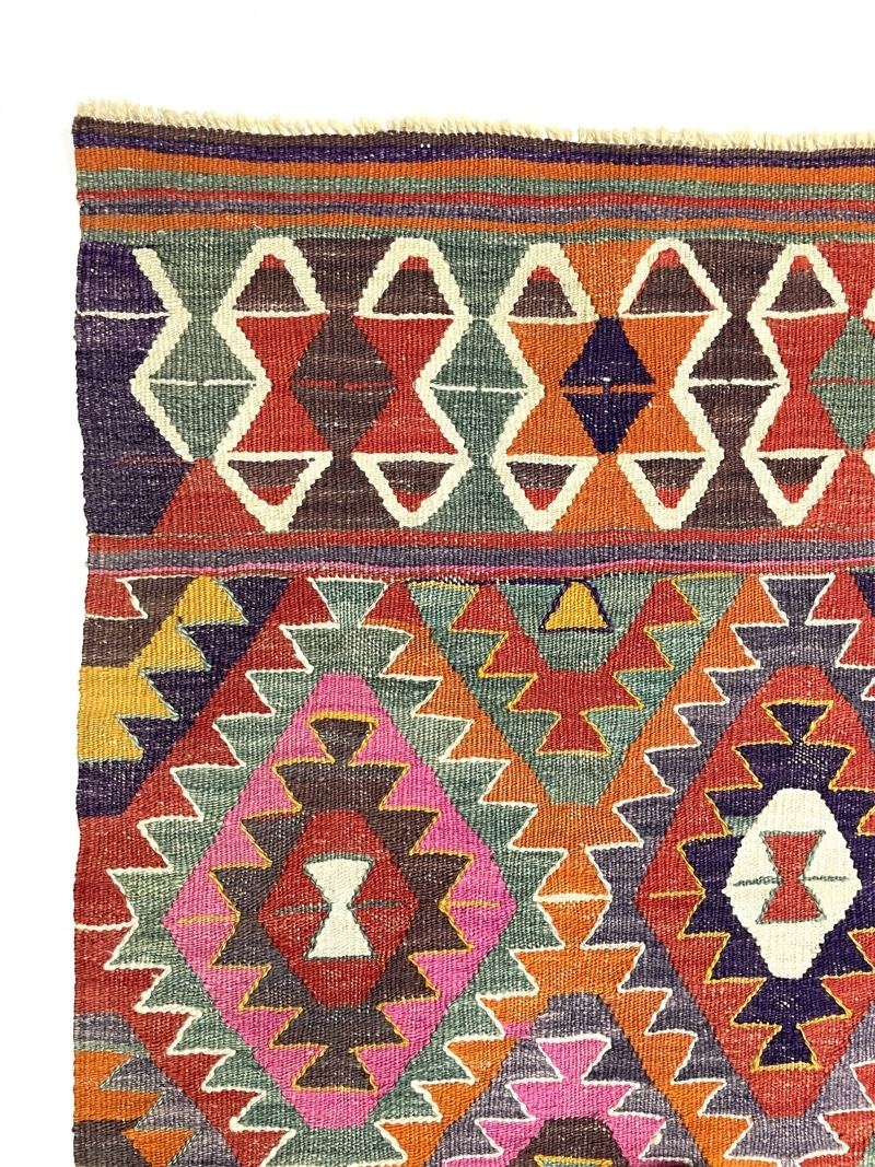 vintage-barak-kilim-rug-155-cm-x-271-cm-0030001-9 Vintage Barak Kilim Rug 155 cm x 271 cm (5 X 9 FT) - 0030001