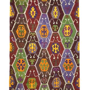 vintage-barak-kilim-rug-155-cm-x-285-cm-0030004 Vintage Large Barak Kilim Rug 155 cm x 285 cm (5 X 9 FT) - 0030004