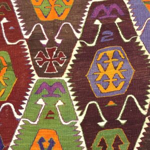 vintage-barak-kilim-rug-155-cm-x-285-cm-0030004-4 Vintage Large Barak Kilim Rug 155 cm x 285 cm (5 X 9 FT) - 0030004