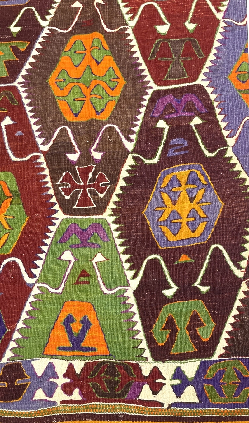 vintage-barak-kilim-rug-155-cm-x-285-cm-0030004-4 Vintage Large Barak Kilim Rug 155 cm x 285 cm (5 X 9 FT) - 0030004