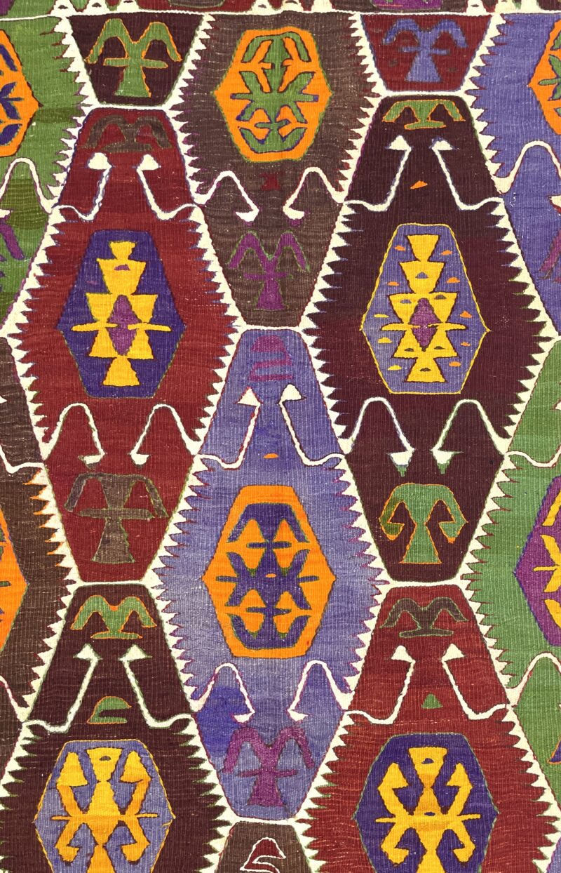 vintage-barak-kilim-rug-155-cm-x-285-cm-0030004-5 Vintage Large Barak Kilim Rug 155 cm x 285 cm (5 X 9 FT) - 0030004