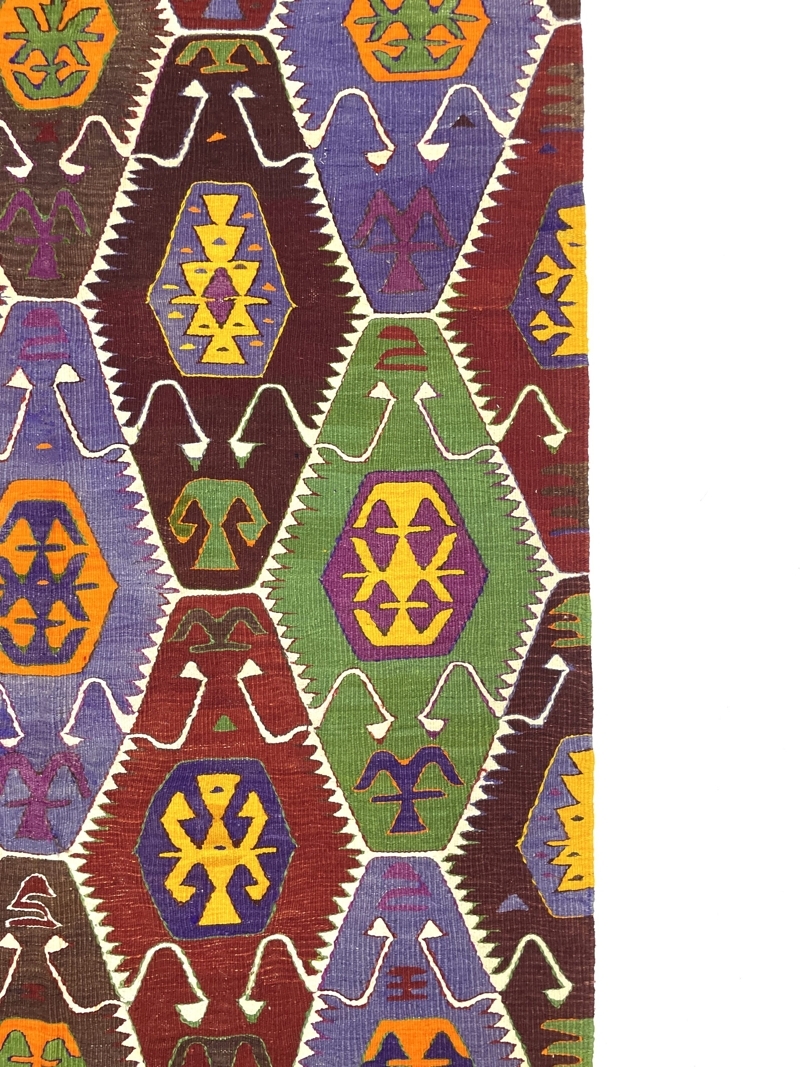 vintage-barak-kilim-rug-155-cm-x-285-cm-0030004-6 Vintage Large Barak Kilim Rug 155 cm x 285 cm (5 X 9 FT) - 0030004