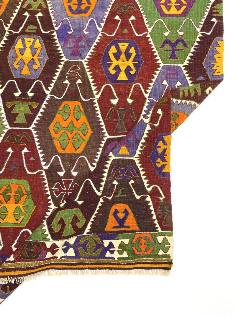 vintage-barak-kilim-rug-155-cm-x-285-cm-0030004-9 Vintage Large Barak Kilim Rug 155 cm x 285 cm (5 X 9 FT) - 0030004