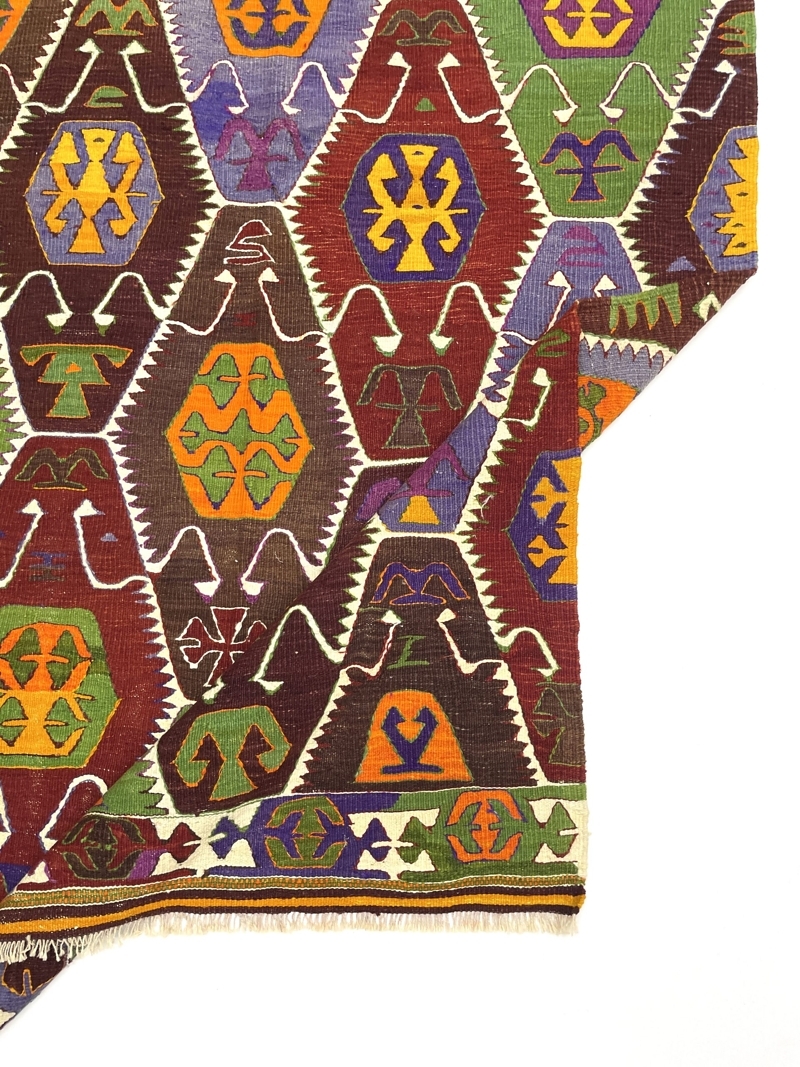 vintage-barak-kilim-rug-155-cm-x-285-cm-0030004-9 Vintage Large Barak Kilim Rug 155 cm x 285 cm (5 X 9 FT) - 0030004