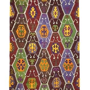 vintage-barak-kilim-rug-155-cm-x-285-cm-0030004 Vintage Large Barak Kilim Rug 155 cm x 285 cm (5 X 9 FT) - 0030004