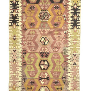 vintage-esme-kilim-runner-105-cm-x-317-cm-r010002 Vintage Esme Kilim Runner 105 cm x 317 cm (3’5” X 10'4" FT) - R010002