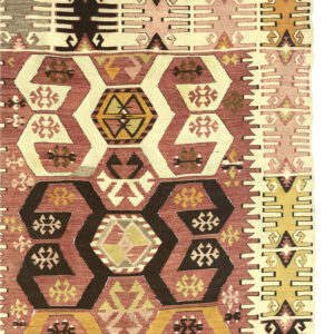vintage-esme-kilim-runner-105-cm-x-317-cm-r010002-4 Vintage Esme Kilim Runner 105 cm x 317 cm (3’5” X 10'4" FT) - R010002