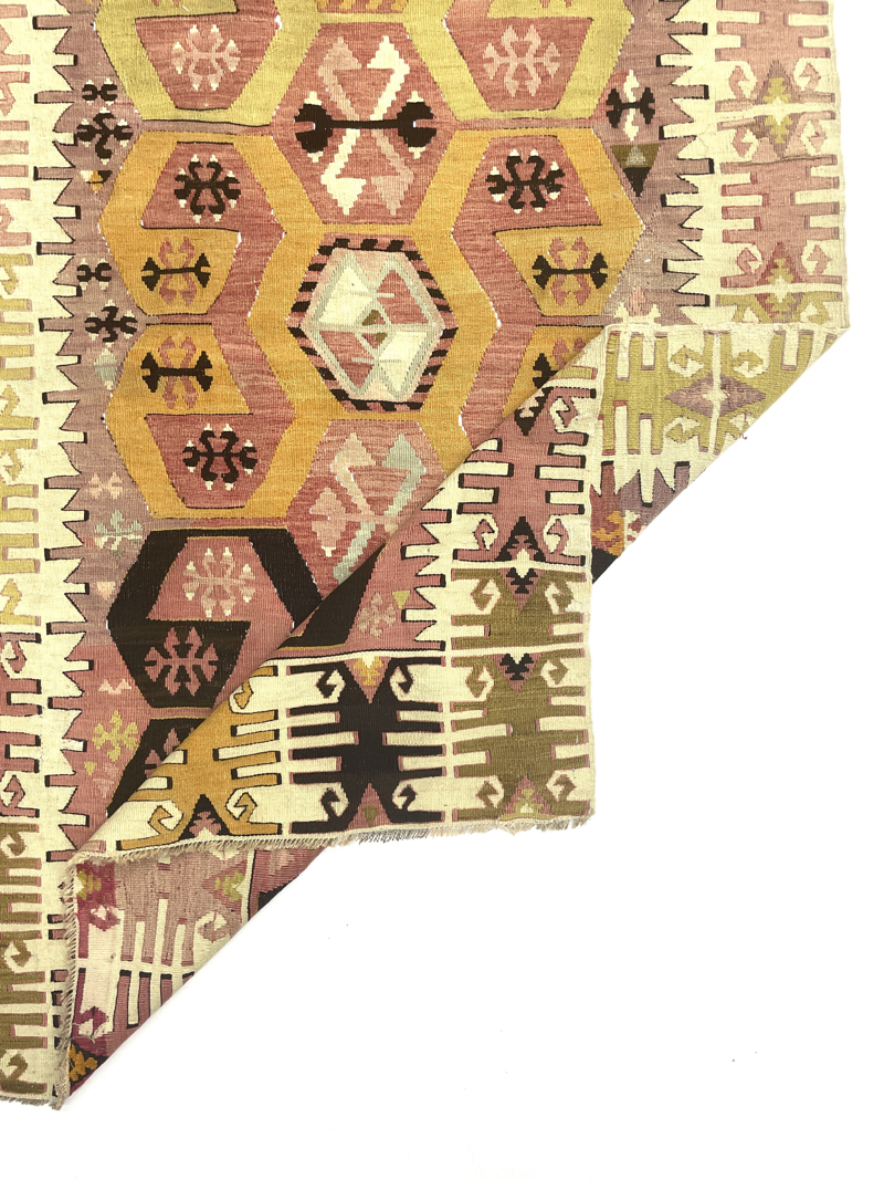 vintage-esme-kilim-runner-105-cm-x-317-cm-r010002-7 Vintage Esme Kilim Runner 105 cm x 317 cm (3’5” X 10'4" FT) - R010002