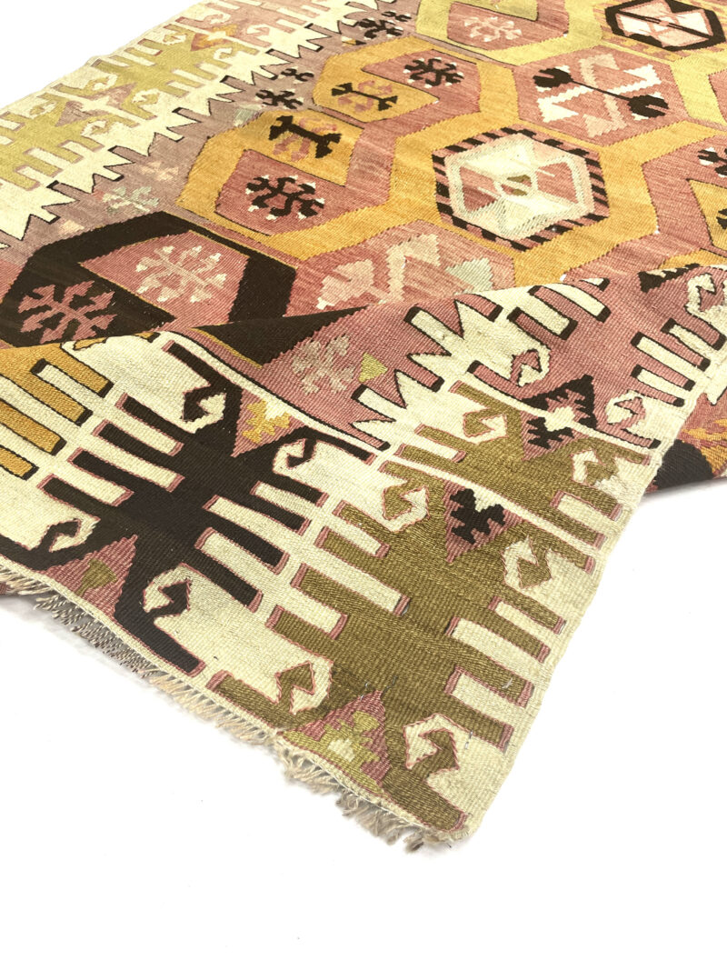 vintage-esme-kilim-runner-105-cm-x-317-cm-r010002-8 Vintage Esme Kilim Runner 105 cm x 317 cm (3’5” X 10'4" FT) - R010002
