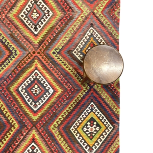 vintage-fethiye-large-kilim-rug-160-cm-x-260-cm-0030008-1 Vintage Fethiye Large Kilim Rug 160 cm x 260 cm (5’2” X 8’5” FT) - 0030008