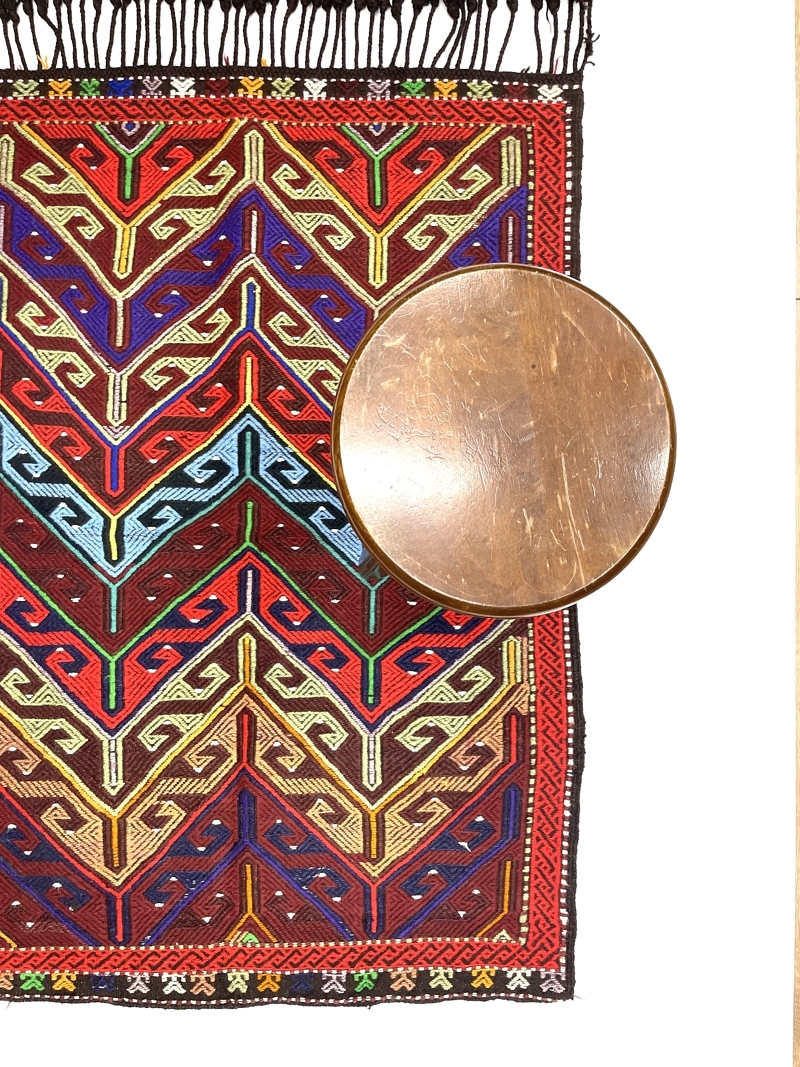 vintage-funky-cecim-kilim-rug-85-cm-x-122-cm-0010037-2 Vintage Funky Cecim Kilim Rug 85 cm x 122 cm (3 X 4 FT) - 0010037