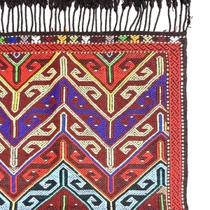 vintage-funky-cecim-kilim-rug-85-cm-x-122-cm-0010037-3 Vintage Funky Cecim Kilim Rug 85 cm x 122 cm (3 X 4 FT) - 0010037