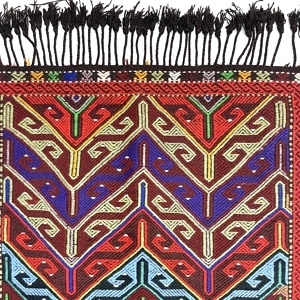 vintage-funky-cecim-kilim-rug-85-cm-x-122-cm-0010037-4 Vintage Funky Cecim Kilim Rug 85 cm x 122 cm (3 X 4 FT) - 0010037