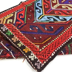 vintage-funky-cecim-kilim-rug-85-cm-x-122-cm-0010037-7 Vintage Funky Cecim Kilim Rug 85 cm x 122 cm (3 X 4 FT) - 0010037