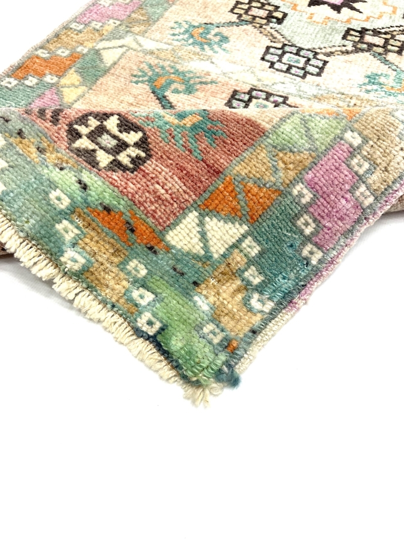 Vintage Funky Small Rug 44 Cm X 80 Cm (1’5′′ X 2’6′′ FT) – Y010051