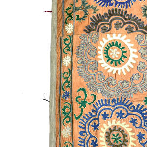 Vintage Handmade Traditional Suzani Textile Vintage Handmade Traditional Suzani Textile 170 CM x 213 CM (5’6” x 7 FT) - S010021