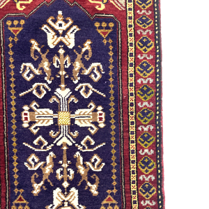 Vintage Handwoven Small Rug 48 Cm X 102 Cm (1’6′′ X 3’4′′ FT) – Y010053