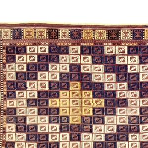 vintage-jijim-kilim-rug-155-cm-x-210-cm-0020027-4 Vintage Jijim Kilim Rug 155 cm x 210 cm (5 X 7” FT) - 0020027