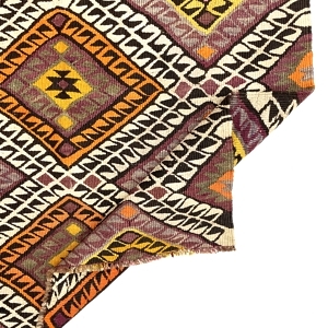 Vintage Kars Kilim Rug 105 cm x 200 cm (3’4” FT X 6’5” FT) - 0020012