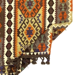 Vintage Kars Kilim Rug 84 cm x 140 cm (2'8” x 4'6” FT) - 0010015